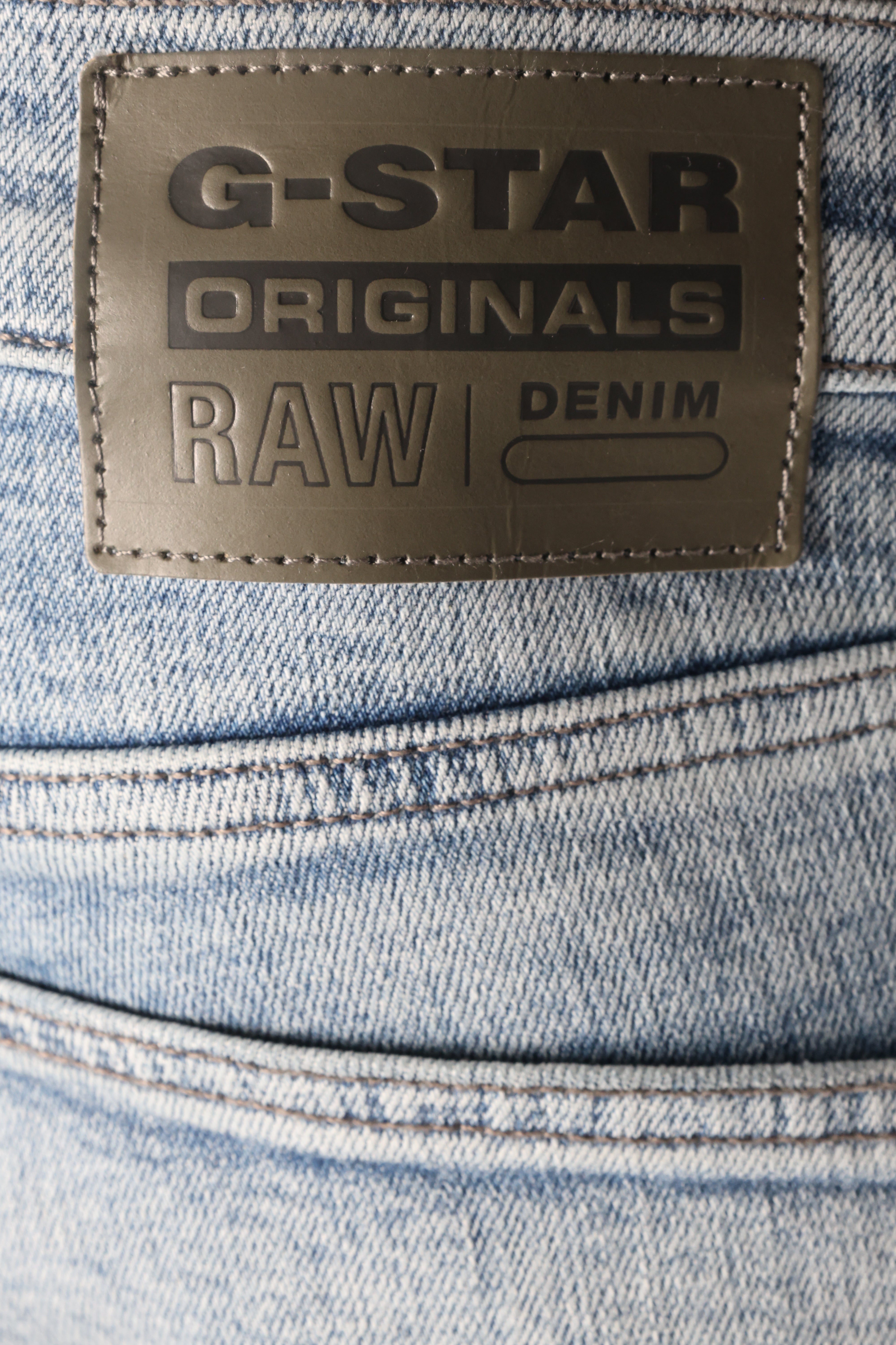 G-Star Jeans Revend Fwd Skinny Antique Faded Ripped Blue